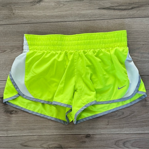 Nike Pants - Nike Women's Neon Green Running Shorts